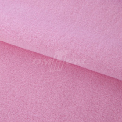 Флис окрашенный 15-2215, 250 гр/м2, шир.150 см, цвет светло-розовый - купить в Междуреченске. Цена 580.31 руб.