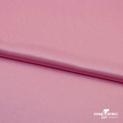 Поли креп-сатин 15-2216, 125 (+/-5) гр/м2, шир.150см, цвет розовый - купить в Междуреченске. Цена 155.57 руб.