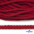 Шнур плетеный d-6 мм, круглый 70% хлопок 30% полиэстер, уп.90+/-1 м, цв.1064-красный - купить в Междуреченске. Цена: 588 руб.