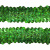 Тесьма с пайетками D4, шир. 30 мм/уп. 25+/-1 м, цвет зелёный - купить в Междуреченске. Цена: 1 087.39 руб.