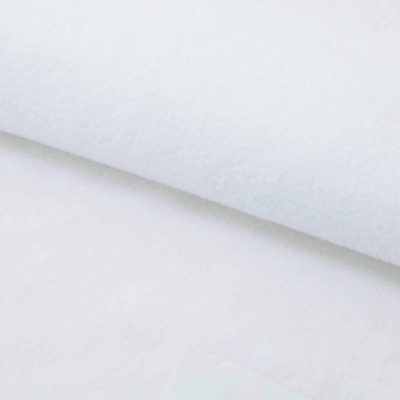 Флис DTY 240 г/м2, White/белый, 150 см (2,77м/кг) - купить в Междуреченске. Цена 640.46 руб.