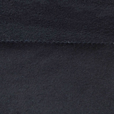 Флис DTY, 180 г/м2, шир. 150 см, цвет чёрный - купить в Междуреченске. Цена 646.04 руб.