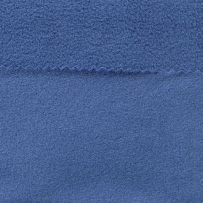 Флис DTY 19-4027, 180 г/м2, шир. 150 см, цвет джинс - купить в Междуреченске. Цена 646.04 руб.