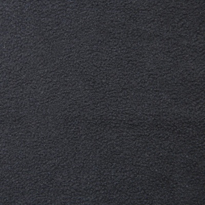 Флис DTY, 130 г/м2, шир. 150 см, цвет чёрный - купить в Междуреченске. Цена 694.22 руб.