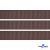 005-коричневый Лента репсовая 12 мм (1/2), 91,4 м  - купить в Междуреченске. Цена: 372.40 руб.