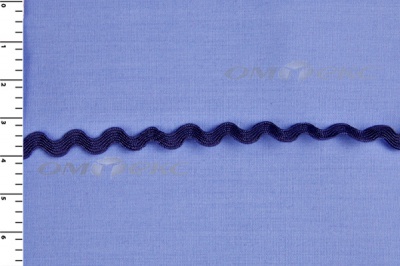 Тесьма плетеная "Вьюнчик"/т.синий - купить в Междуреченске. Цена: 48.03 руб.