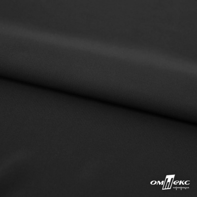Ткань плательная Невада, 95% полиэстер 5% спандекс,115 (+/-5) гр/м2, шир. 150 см, цв. черный BLACK - купить в Междуреченске. Цена 177.87 руб.