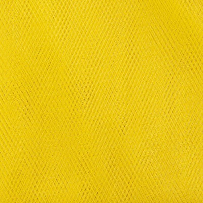 Фатин матовый 16-70, 12 гр/м2, шир.300см, цвет жёлтый - купить в Междуреченске. Цена 112.70 руб.
