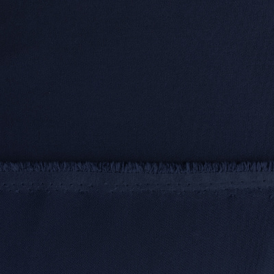 Костюмная ткань "Элис", 220 гр/м2, шир.150 см, цвет т.синий - купить в Междуреченске. Цена 308 руб.