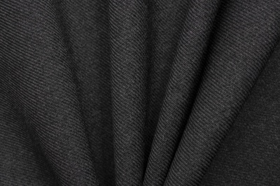 Ткань костюмная 25505 2003, 265 гр/м2, шир.150см, цвет т.серый - купить в Междуреченске. Цена 418.73 руб.