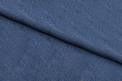 Ткань джинсовая №96, 160 гр/м2, шир.148см, цвет голубой - купить в Междуреченске. Цена 350.42 руб.