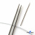 Спицы для вязания металлические d-2.5 мм круговые на тросике 53 см - купить в Междуреченске. Цена: 53.90 руб.