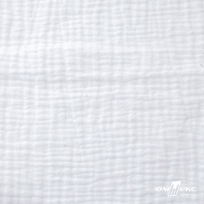 Ткань Муслин, 100% хлопок, 125 гр/м2, шир. 140 см #201 цв.(2)-белый - купить в Междуреченске. Цена 464.97 руб.