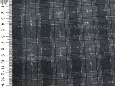 Ткань костюмная клетка 25235 2003, 185 гр/м2, шир.150см, цвет серый/сер - купить в Междуреченске. Цена 
