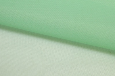 Портьерный капрон 13-6009, 47 гр/м2, шир.300см, цвет св.зелёный - купить в Междуреченске. Цена 143.68 руб.