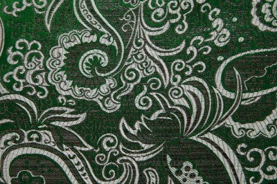 Ткань костюмная жаккард, 135 гр/м2, шир.150см, цвет зелёный№4 - купить в Междуреченске. Цена 441.94 руб.