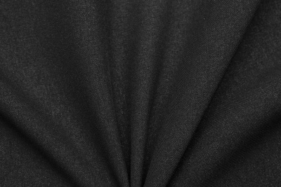 Ткань костюмная 24880 2022, 220 гр/м2, шир.150см, цвет чёрный - купить в Междуреченске. Цена 451 руб.