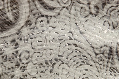 Ткань костюмная жаккард №10, 140 гр/м2, шир.150см, цвет св.серебро - купить в Междуреченске. Цена 383.29 руб.