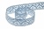 Тесьма кружевная 0621-1346А, шир. 13 мм/уп. 20+/-1 м, цвет 132-голубой - купить в Междуреченске. Цена: 569.26 руб.