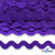 Тесьма вьюнчик 0381-0050, 5 мм/упак.33+/-1м, цвет 9530-фиолетовый - купить в Междуреченске. Цена: 107.26 руб.