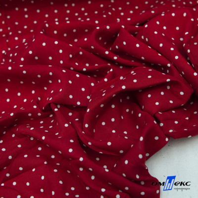 Ткань плательная "Вискоза принт"  100% вискоза, 95 г/м2, шир.145 см Цвет 2/red - купить в Междуреченске. Цена 297 руб.