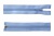 Спиральная молния Т5 351, 75 см, автомат, цвет св.голубой - купить в Междуреченске. Цена: 16.28 руб.