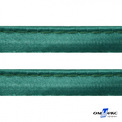 Кант атласный 140, шир. 12 мм (в упак. 65,8 м), цвет т.зелёный - купить в Междуреченске. Цена: 237.16 руб.