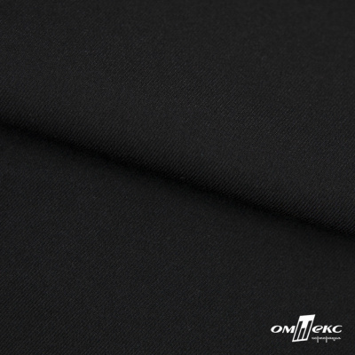 Ткань костюмная "Матте" 80% P, 16% R, 4% S, 170 г/м2, шир.150 см, цв-черный #1 - купить в Междуреченске. Цена 372.90 руб.