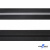 Рулонная молния с покрытием PVC спираль тип 3 (упак.270м) -черная с полосой СВО - купить в Междуреченске. Цена: 12.74 руб.