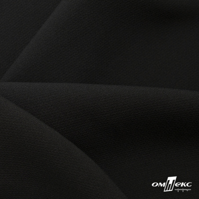 Ткань костюмная "Микела", 96%P 4%S, 255 г/м2 ш.150 см, цв-черный #1 - купить в Междуреченске. Цена 348.93 руб.