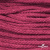 Шнур плетеный d-6 мм, 70% хлопок 30% полиэстер, уп.90+/-1 м, цв.1068-фуксия - купить в Междуреченске. Цена: 588 руб.