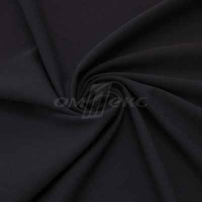 Ткань костюмная "Меган", 78%P 18%R 4%S, 205 г/м2 ш.150 см, цв-черный (Black) - купить в Междуреченске. Цена 392.32 руб.