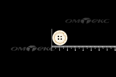 Пуговица деревянная круглая №33 (18мм) - купить в Междуреченске. Цена: 2.55 руб.