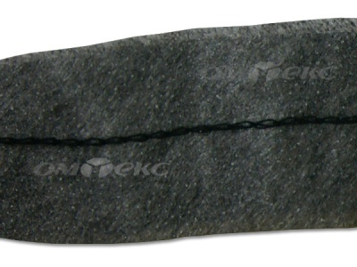 WS7225-прокладочная лента усиленная швом для подгиба 30мм-графит (50м) - купить в Междуреченске. Цена: 16.97 руб.