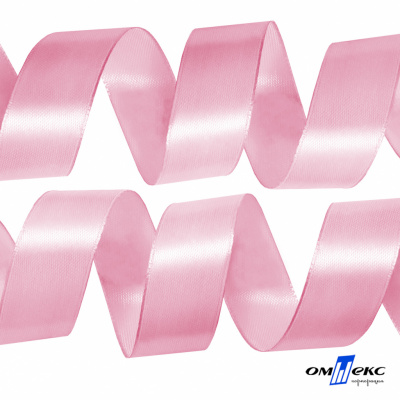 050-нежно-розовый Лента атласная упаковочная (В) 85+/-5гр/м2, шир.50 мм (1/2), 25+/-1 м - купить в Междуреченске. Цена: 120.46 руб.