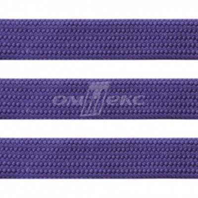 Шнур 15мм плоский (100+/-1м) №10 фиолетовый - купить в Междуреченске. Цена: 10.21 руб.