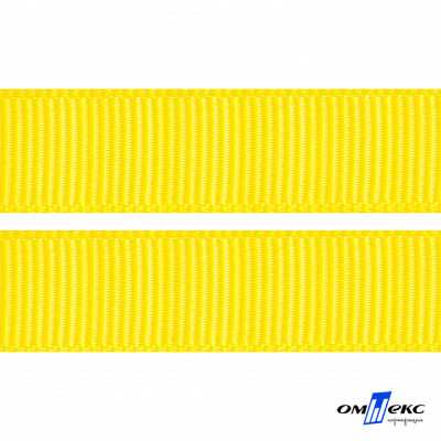 Репсовая лента 020, шир. 25 мм/уп. 50+/-1 м, цвет жёлтый - купить в Междуреченске. Цена: 298.75 руб.
