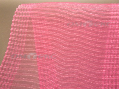 Лента капроновая "Гофре", шир. 110 мм/уп. 50 м, цвет розовый - купить в Междуреченске. Цена: 35.60 руб.