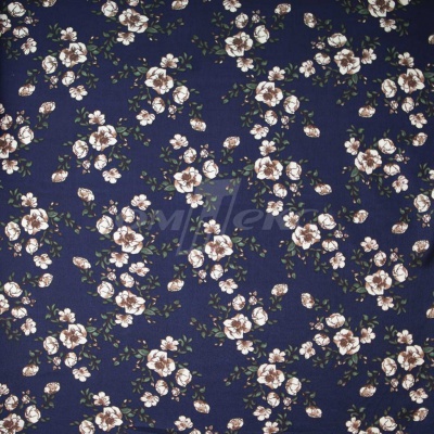 Плательная ткань "Фламенко" 3.2, 80 гр/м2, шир.150 см, принт растительный - купить в Междуреченске. Цена 239.03 руб.
