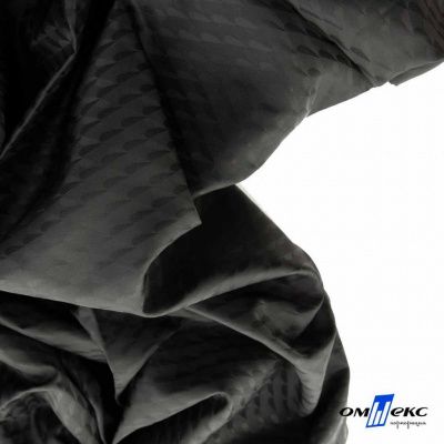 Ткань подкладочная Жаккард PV2416932, 93г/м2, 145 см,черный - купить в Междуреченске. Цена 241.46 руб.
