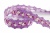 Тесьма декоративная 0385-6169, шир. 25 мм/уп. 22,8+/-1 м, цвет 01-фиолетовый - купить в Междуреченске. Цена: 387.43 руб.