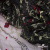 Сетка с вышивкой "Мадрид" 135 г/м2, 100% нейлон, ширина 130 см, Цвет 4/Черный - купить в Междуреченске. Цена 980 руб.