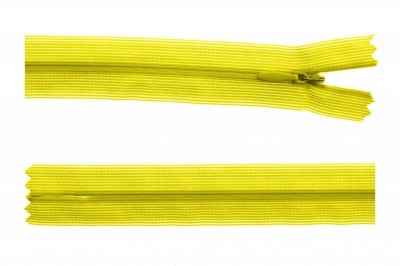 Молния потайная Т3 131, 20 см, капрон, цвет жёлтый - купить в Междуреченске. Цена: 5.12 руб.
