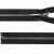 Молния металл Т-5, 65 см, разъёмная, цвет чёрный - купить в Междуреченске. Цена: 105.73 руб.