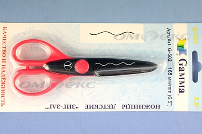 Ножницы G-502 детские 165 мм - купить в Междуреченске. Цена: 292.21 руб.