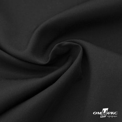 Ткань сорочечная Альто, 115 г/м2, 58% пэ,42% хл, окрашенный, шир.150 см, цв. чёрный  (арт.101) - купить в Междуреченске. Цена 273.15 руб.