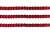 Пайетки "ОмТекс" на нитях, SILVER-BASE, 6 мм С / упак.73+/-1м, цв. 3 - красный - купить в Междуреченске. Цена: 468.37 руб.