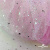 Сетка Фатин Глитер Спейс, 12 (+/-5) гр/м2, шир.150 см, 16-12/розовый - купить в Междуреченске. Цена 202.08 руб.