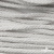 Шнур плетеный d-6 мм круглый, 70% хлопок 30% полиэстер, уп.90+/-1 м, цв.1076-белый - купить в Междуреченске. Цена: 588 руб.