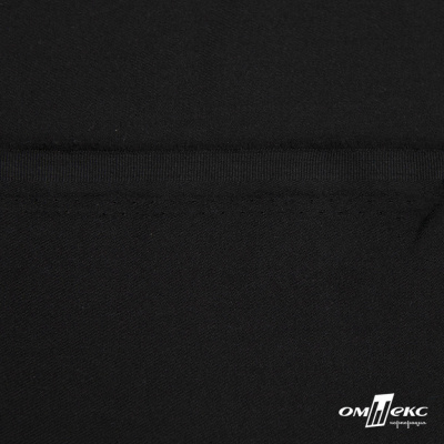 Ткань костюмная "Матте" 80% P, 16% R, 4% S, 170 г/м2, шир.150 см, цв-черный #1 - купить в Междуреченске. Цена 372.90 руб.